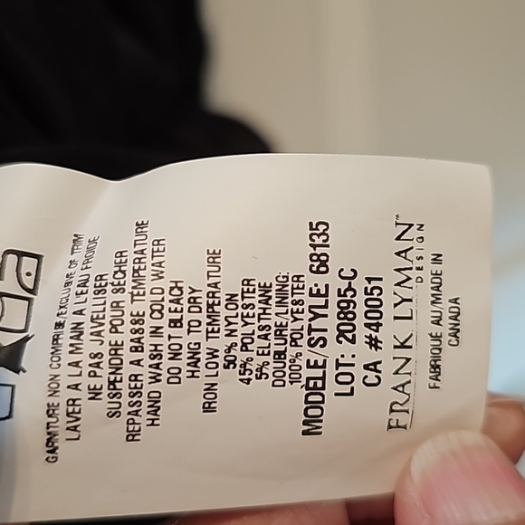 LIKE NEW Frank Lyman balloon skirt party dress - Picture 9 of 9